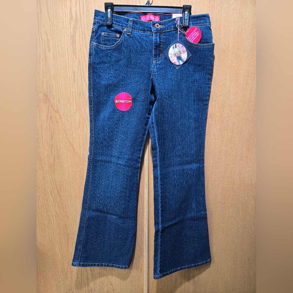 GLO Jeans Dark Blue Flare Leg Denim